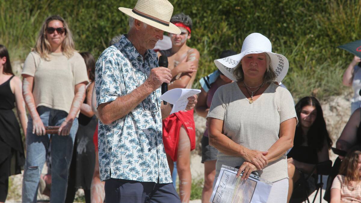 FAREWELLED: Hardworking, community minded and much-loved Vincentia resident Sally Holland was farewelled at a memorial service at Collingwood Beach.