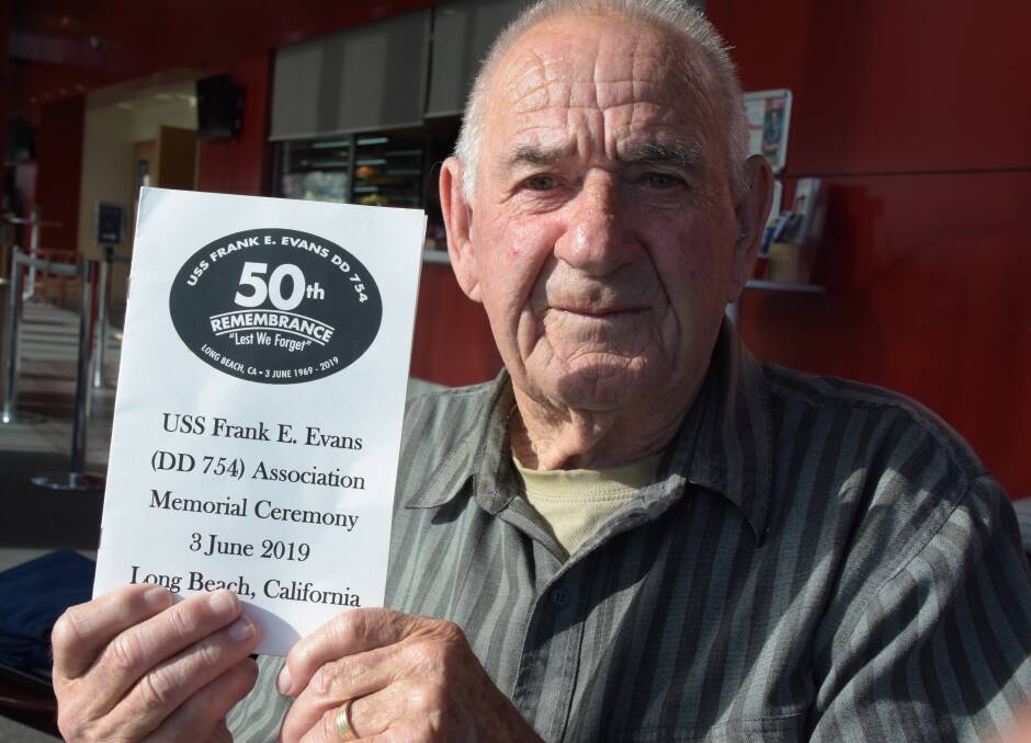 Nowra man Ian "Spike" Jones said the 50th anniversary of the tragic collision between the Australian aircraft carrier HMAS Melbourne and the US destroyer USS Frank E Evans was moving.