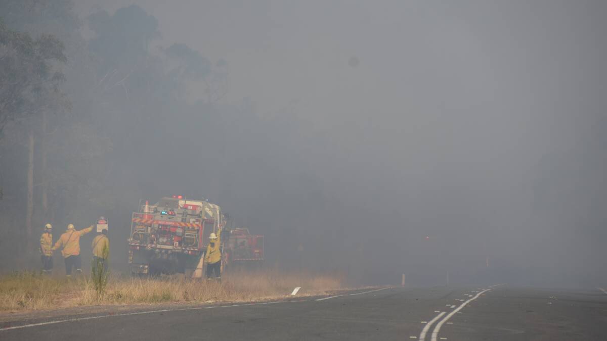 Braidwood Road to remain closed due to bushfire