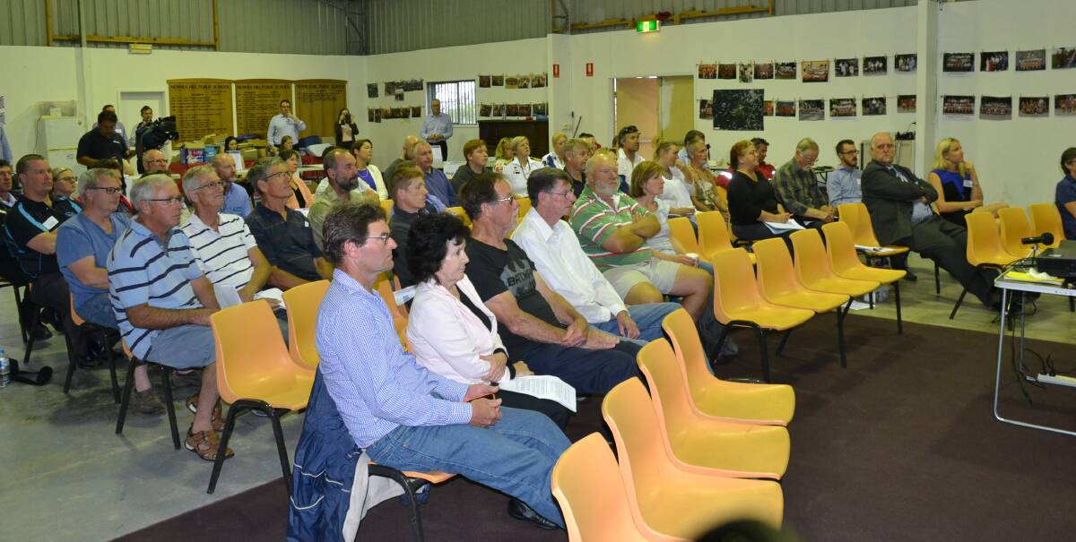 More than 40 people attended the last community information session in November into the possible contamination from the historical use of firefighting foams at HMAS Albatross.