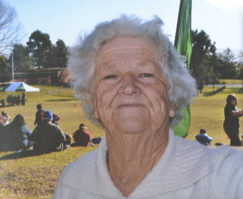 LOCAL LEGEND: Violet Lord was farewelled in moving ceremonty at Worrigee on Thursday.