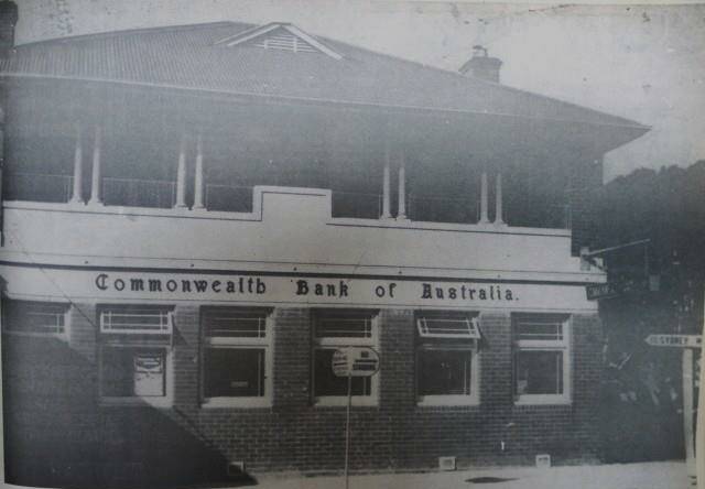 When the Commonwealth Bank occupied the location in 1946. Image: Shoalhaven in the 20th Century.
