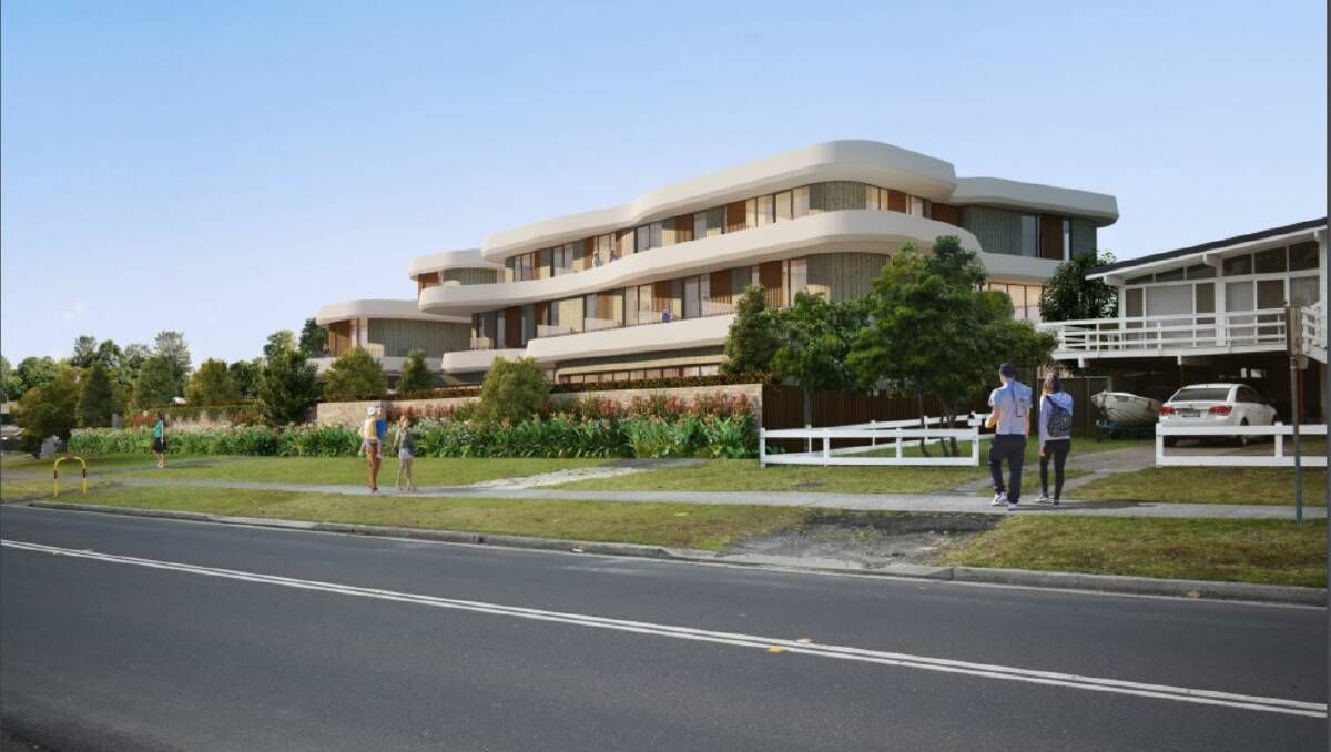 NEW COMPLEX: Shoalhaven City Council has approved a $6.8 million, 46-room hotel complex for Vincentia. Artist's impression