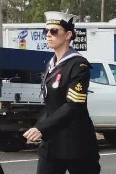 Petty Officer Lauren Carruthers - Conspicuous Service Medal (CSM).