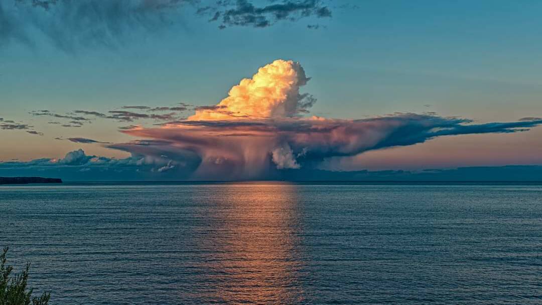 PIC OF THE DAY: Matt Jeffrey captured an incredible photo of a weather cell forming over Jervis Bay. Email your photos to editor@southcoastregister.com.au
