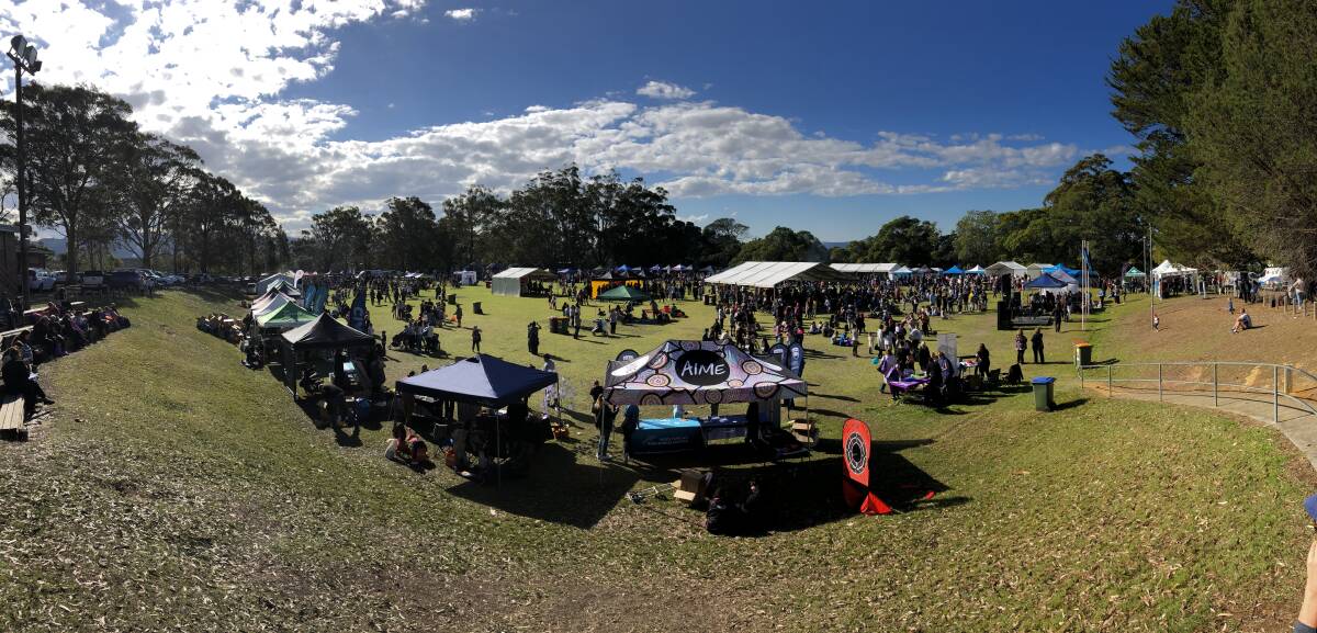 BIG EVENT: The annual Shoalhaven NAIDOC Family Fun Day atrtracts up to 6000 peiople.
