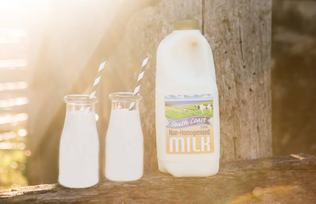 South Coast Dairy was a finalist in the Australian Grand Dairy Awards for its non-homogenised milk. Photo: MMK Photography