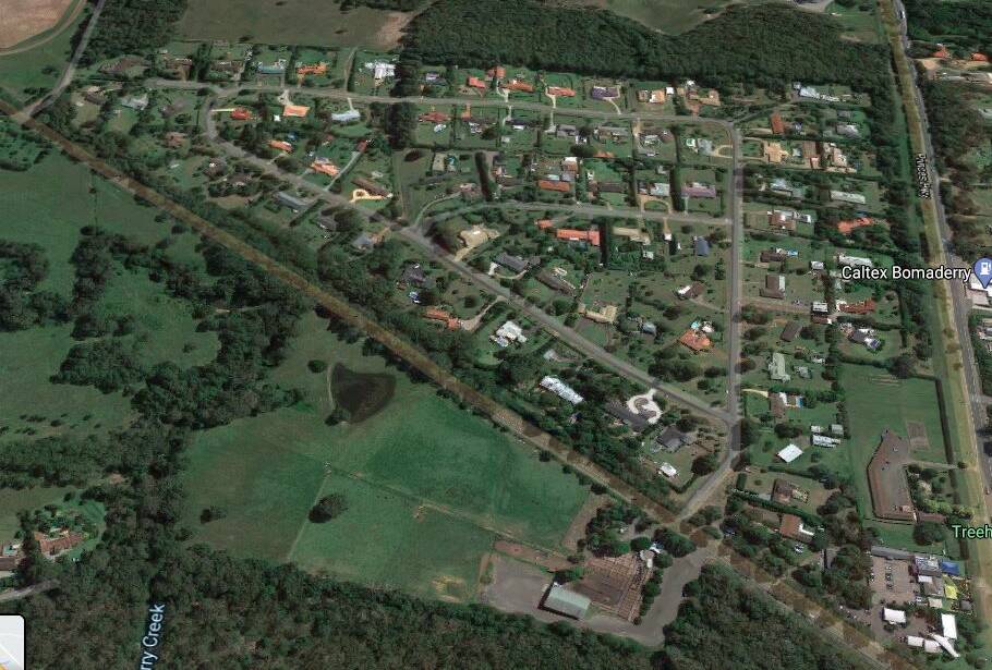 PRESENT: Today the former Gladioli Farm is home to a housing estate. Image: Google Maps