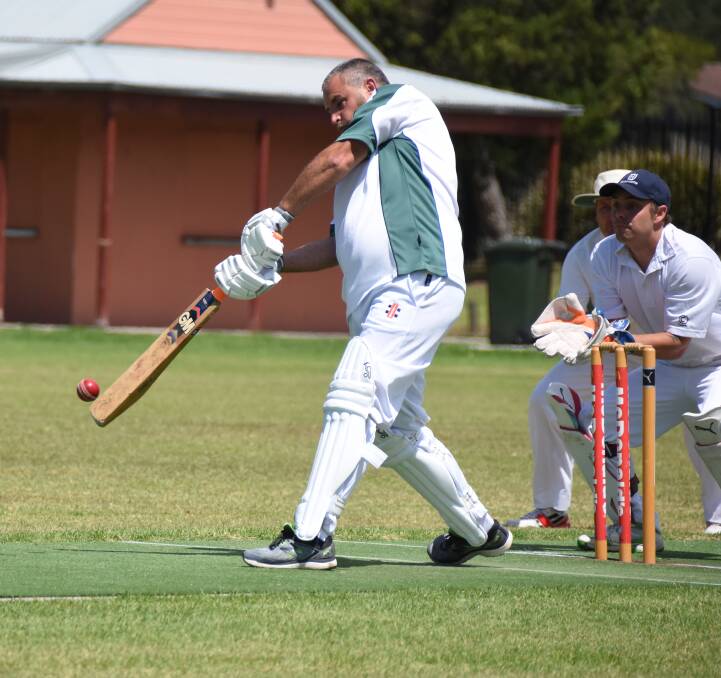SMASH AND BASH: Ex-Servicemen’s player Shawn Higgins will play in the Last Man Stands (LMS) cricket match at Lyrebird Sports Park on Sunday. Photo: Damian McGill
