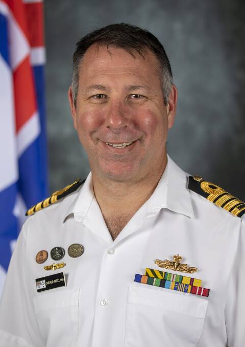 NEW ROLE: New Commanding Officer of HMAS Creswell, Captain Dugald Clelland.