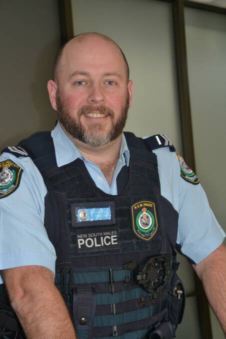 NSW Police Shoalhaven crime prevention officer Senior Constable Ross Parsons.