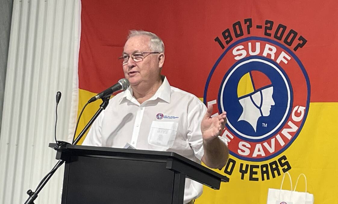 HUGE EFFORT: South Coast Surf Life Saving president Steve Jones has thanked everyone involved in the establishment of the South Coast Branch Training, Administration and Storage Centre at West Nowra.