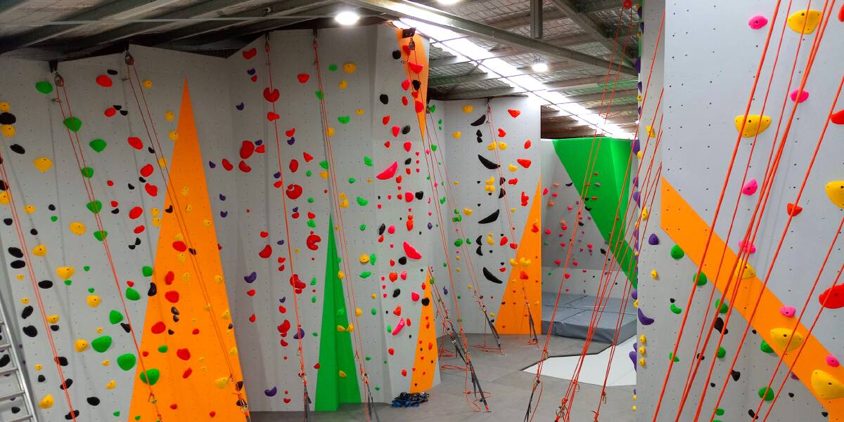 SOMETHING FOR EVERYONE: Indoor Climb South Coast will cater for all climbing levels from beginners to experts.