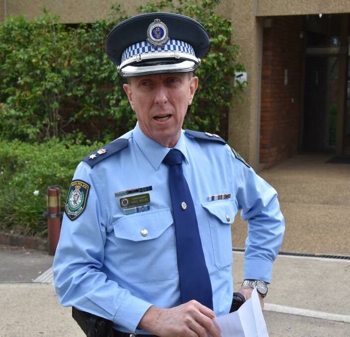 BE SAFE: South Coast Police District Commander Superintendent Greg Moore has urged residents and visitors to the South Coast over the Easter break to have a great time but to be safe both on our roads and in the COVID environment.
