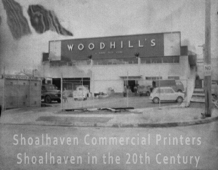 The rear of Woodhills 1968. Courtesy Shoalhaven Commercial Printers and Shoalhaven in the 20th Century