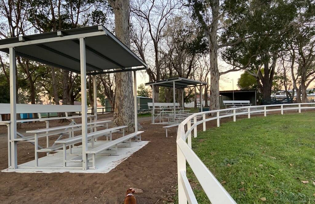 IMPROVEMENTS: Lots of work has gone on update the Nowra Showground, including to the cattle area (above) and the installation of new and improved lighting to the woodchop area (below).