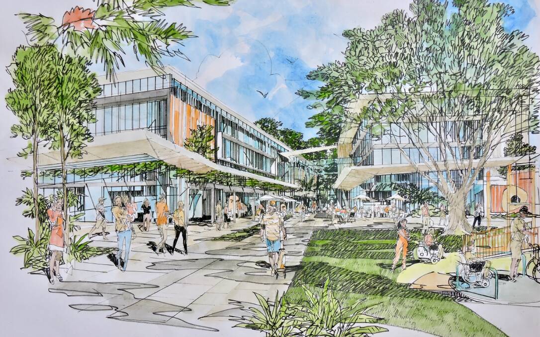 REDEVELOPED: The latest artist impression of what the redeveloped Shoalhaven District Hospital could look like. Image NSW HEALTH
