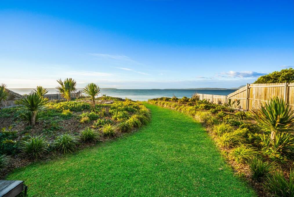 WOW: The stunning views from 93 Quay Road at Callala Beach over Jervis Bay, created a new record for the area selling for more than $3 million.