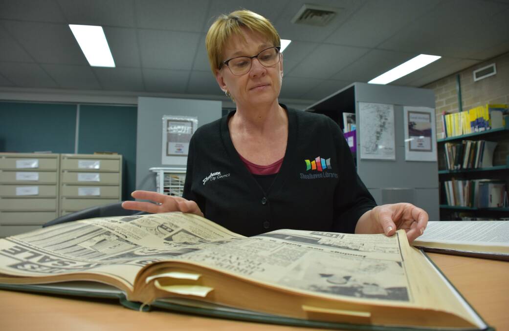 FASCINATING: Local Heritage Librarian Derrilin Roberts will present her monthly history talk at the Nowra Library next Thursday, August 29 from noon. This month she is talking about fires and flood.