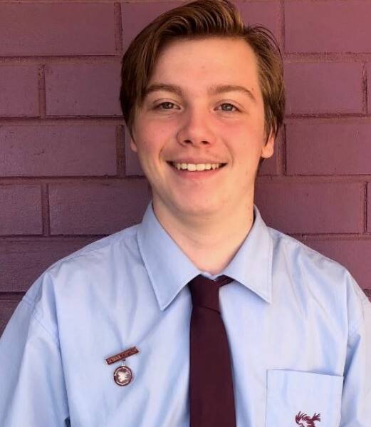 HONOUR: Vincentia High year 12 student Oliver Griffith will be taking part in NSW's 2021 Youth Parliament program.