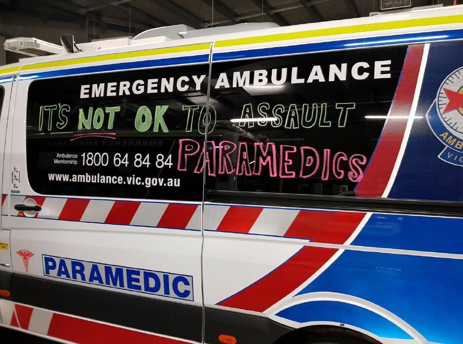 There have been numerous campaign calling for paramedics to not be assaulted for several years. Fairfax file picture: Danny Hill