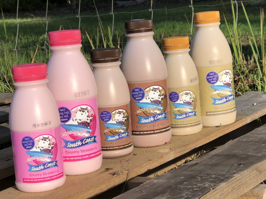 Berry Rural Co-op has launched South Coast Dairy chocolate, strawberry and iced coffee flavoured milk range.