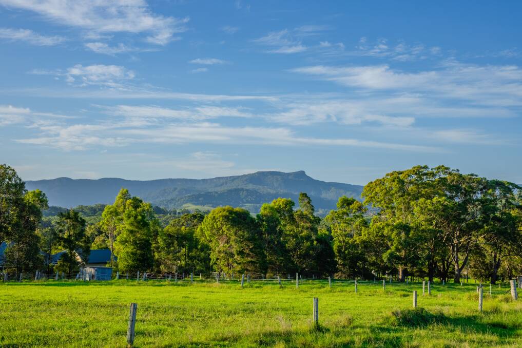 WONDERFUL VIEWS: The property takes in views of Saddleback, Woodhill, Berry and Cambewarra Mountains. Photo: Supplied