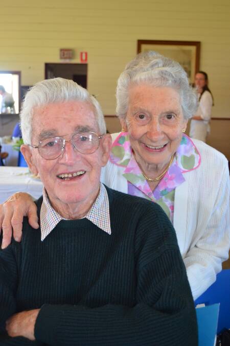 Tom and Mary Newing at a Pyree Hall function.

