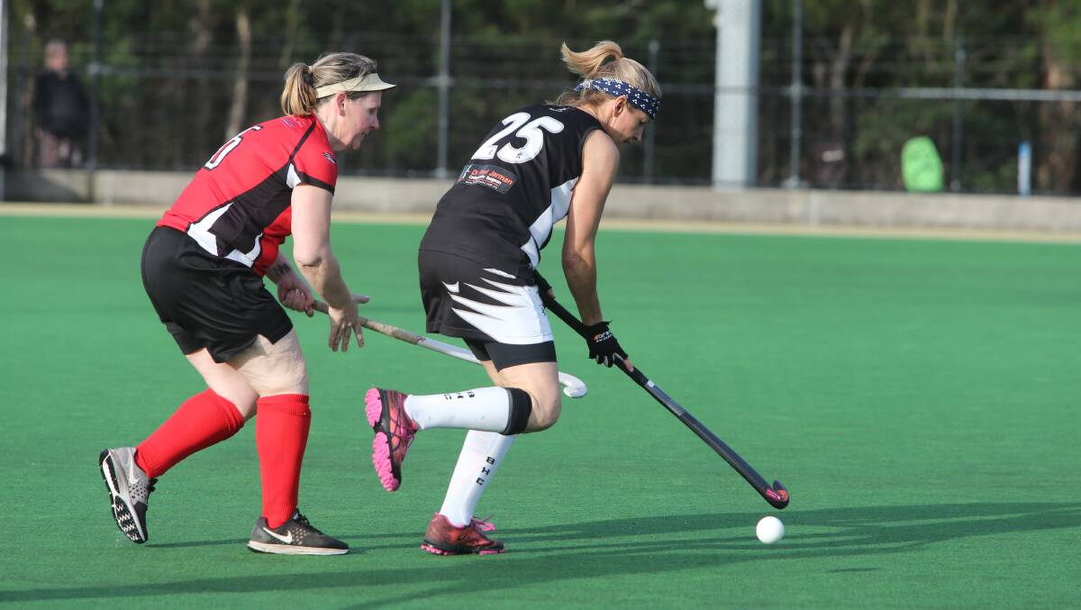 BIG ROLES: St Georges Basin's Erin Pavitt (left) and Berry's Suzi Jarman are both vital players in their side's rand finals on Satuirday. Photo: Robert Crawford