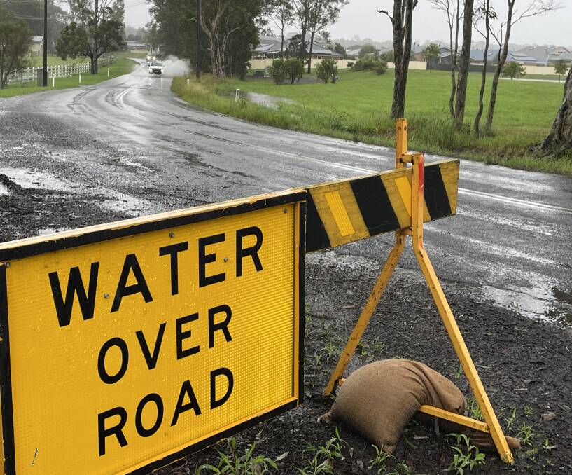 DRIVE TO CONDITIONS: A number of roads across the Shoalhaven are closed due to flooding - if it's flooded forget it.