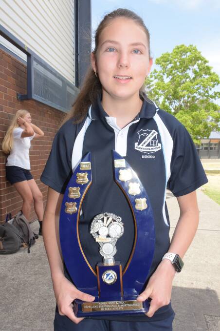 Karlee Symonds was the most outstanding multiclass athlete in secondary school for 2019.