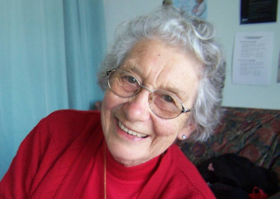 The late Mary Newing, nee McClelland, passed away peacefully on March 15, aged 88.