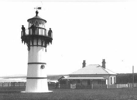 The Warden Head Lighthouse in 1920. Photo: State Archives