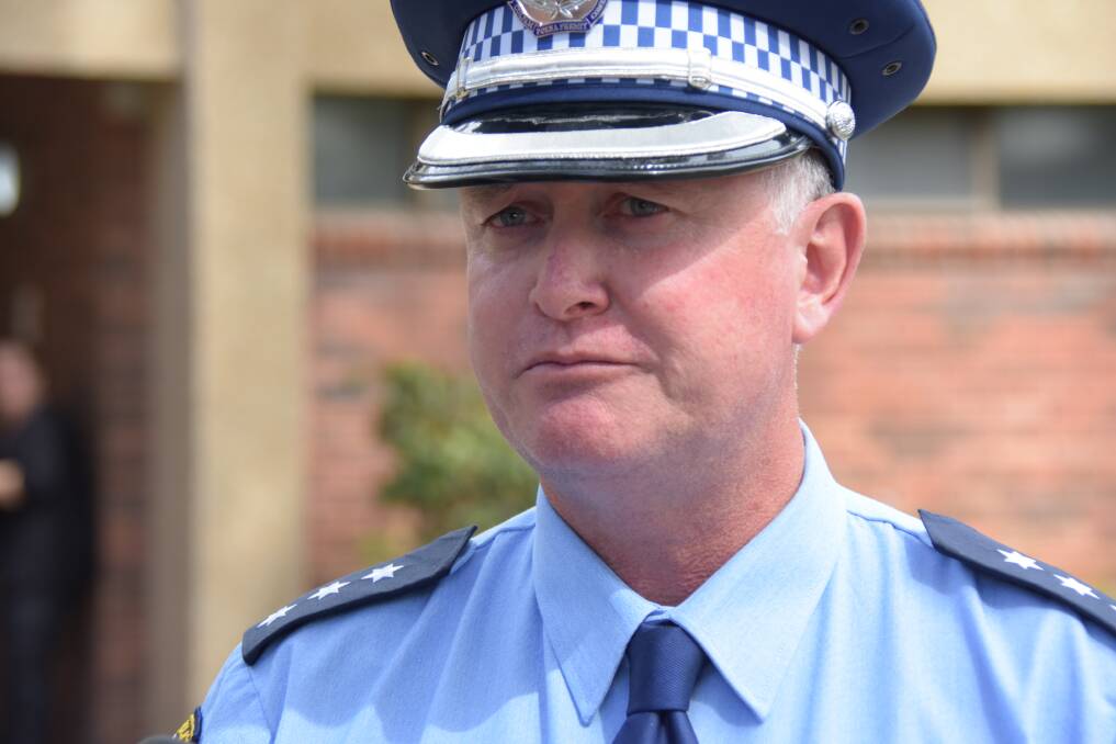 CRACK DOWN: Officer in charge of the Nowra Police Station, Inspector Ray Stynes said people caught performing burnouts face stiff penalties, including the possible confiscation of their cars.

