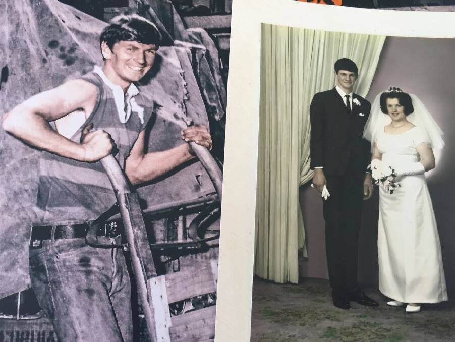 COULD IT BE HIM? Could the Nowra Cordials man be Bomaderry's Ron Smith, pictured here on his wedding day in 1967 with his wife Marlene.