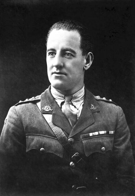 Captain Albert Jacka was the first Australian to be awarded a Victoria Cross during World War 1. Photograph Australian War Memorial.