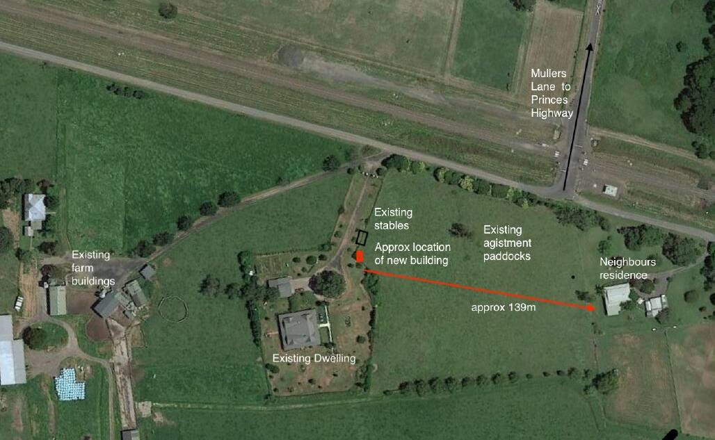 NEW CLINIC: Shoalhaven City Council has received a development application for a small-scaled building for a proposed equine veterinary clinic in Mullers Lane, south of Berry. 