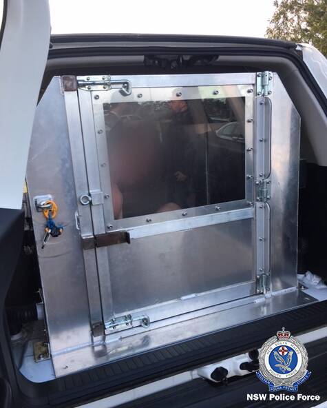 A 49-year-old man arrested at Culburra Beach as part of Strike Force Adnamira and Strike Force Raptor investigations into South Coast drug supply was to appear in Nowra Local Court late Friday. Photo: NSW Police Media
