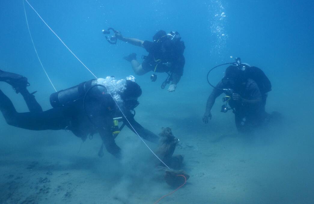 Navy and military clearance divers from 18 nations will converge on HMAS Creswell for  DIVEX 18. Photo: Defence