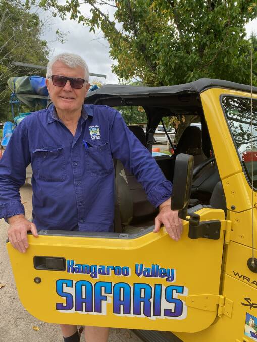 BIG HIT: Glyn Stones, of Kangaroo Valley Safaris, says his business will have to close on March 20 due to the L'Étape bike race, losing 80 per cent of its weekly takings. Photo: supplied