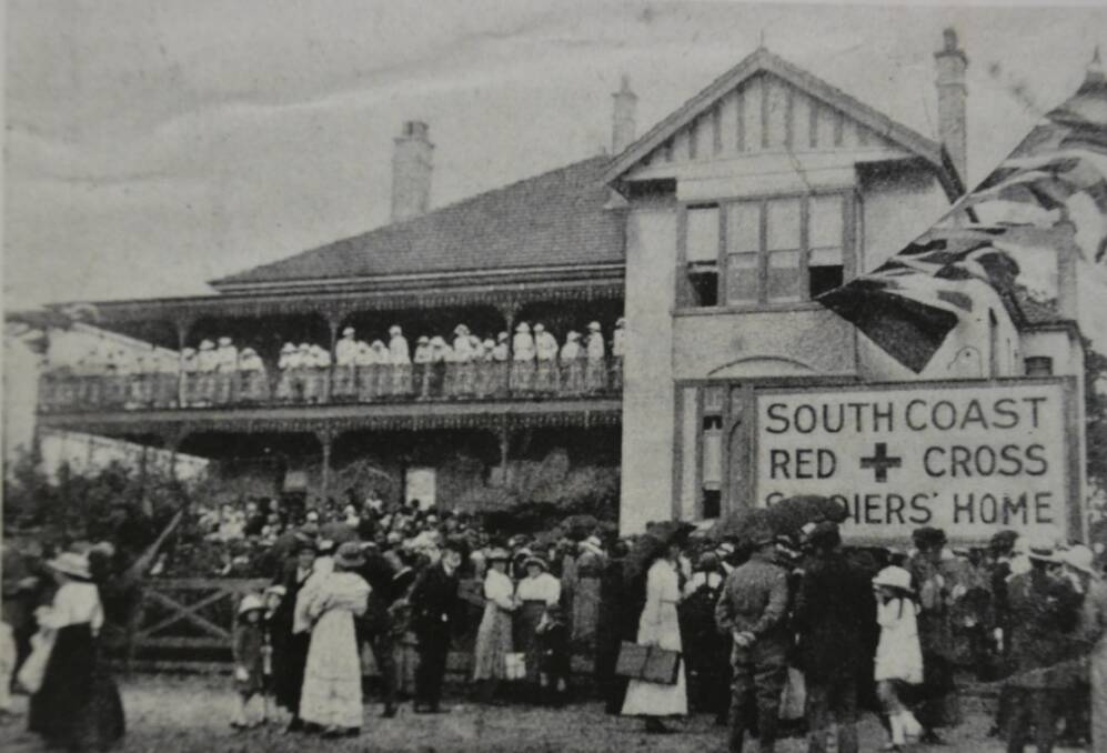 The South Coast Red Cross Convalescent Home at Bomaderry. Photo: Shoalhaven Historical  Society