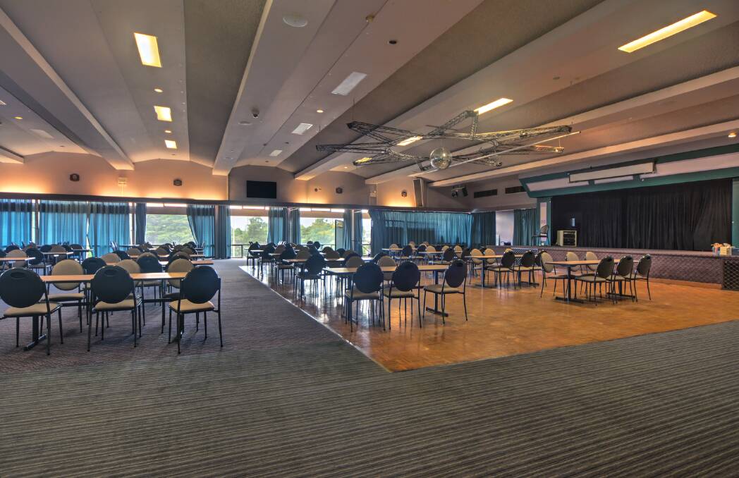 HUGE FACILITY: The Bomaderry RSL Club boasts a large footprint, made up of a number of areas including a public bar, large auduitorium (above) and a restauarnat area. Image: Supplied
