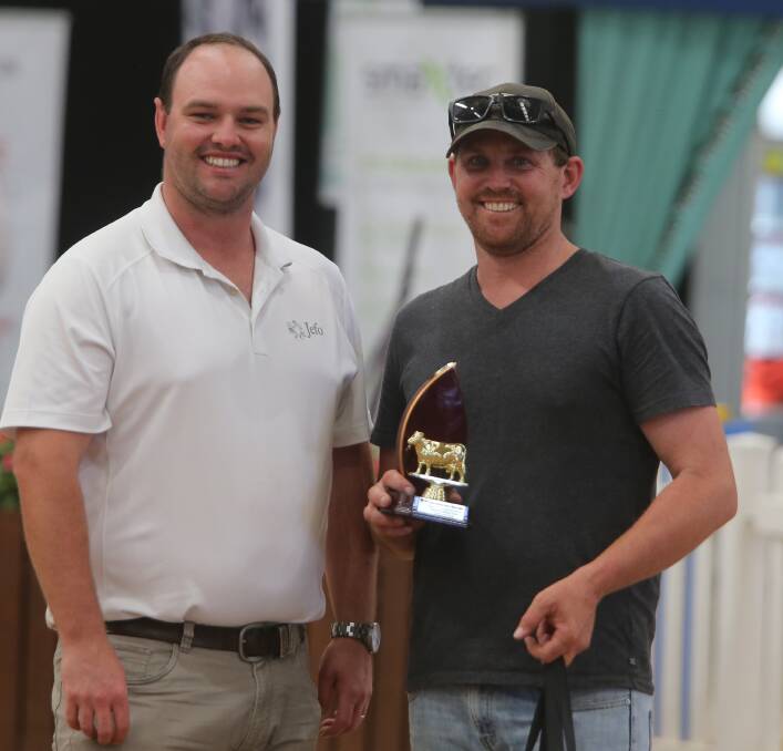 Numbaa’s Marty Downs took out the Jefo Guernsey Show Encouragement Award at this year’s IDW.
