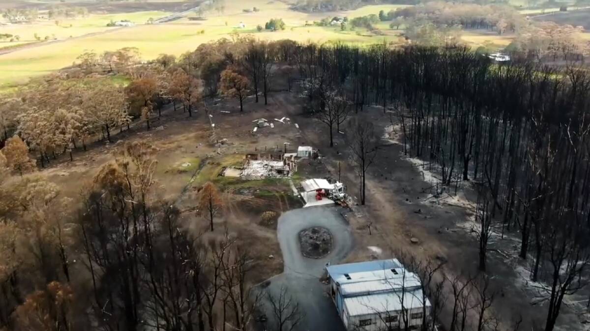 DEVASTATED: Some of the devastated Shoalhaven areas from last year's bushfires. Image: National Bushfire Recovery Agency 