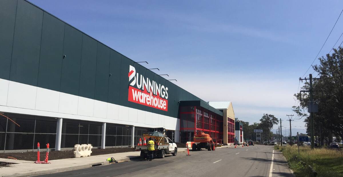 HUGE: The new Bunnings South Nowra spans more than 17,000 square metres.