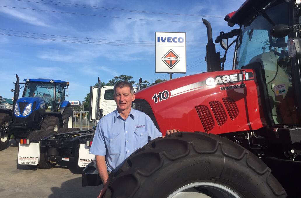 DRIVING CHANGE: Nowra Truck and Tractor owner Ron Arthur says a skills shortage is suffocating the local industry.