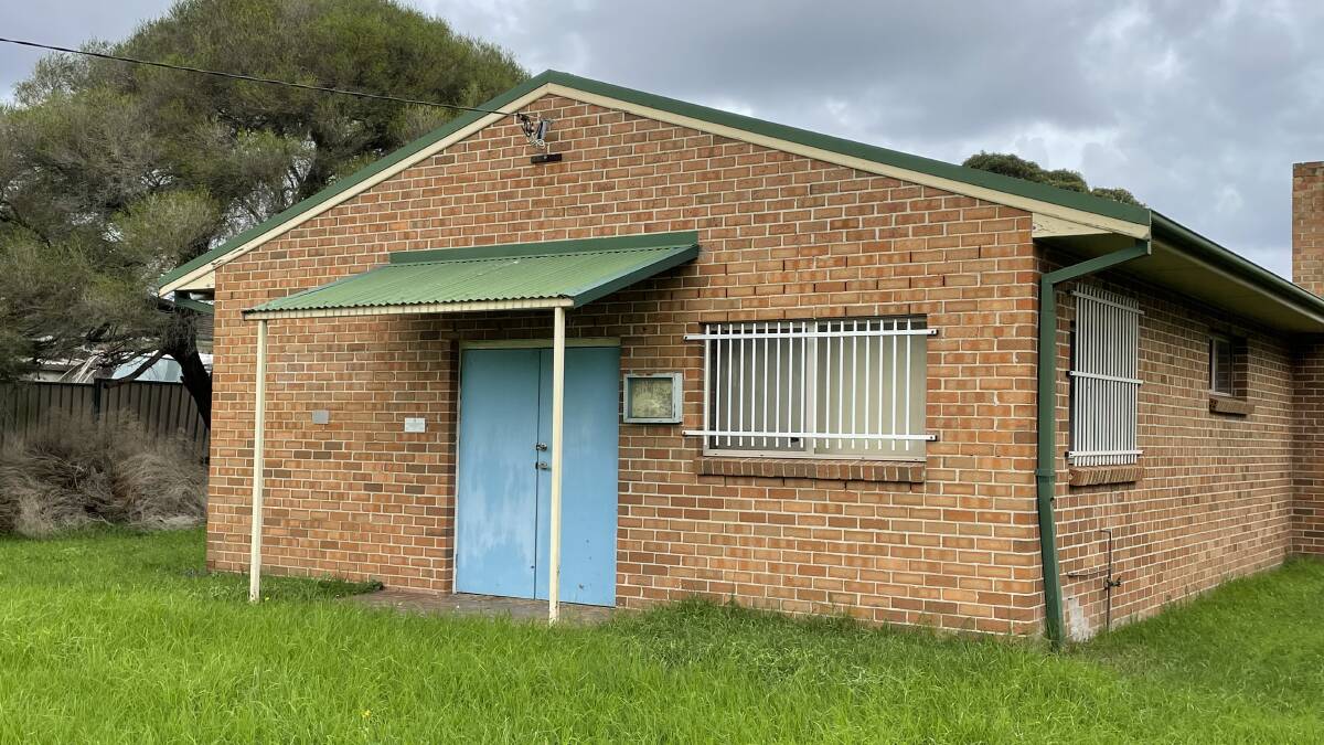The Greenwell Point Scout Hall is sitting unused. 