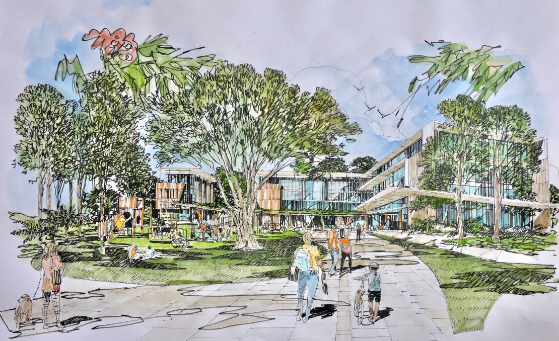 CHANGE: An artist's impression of what the new Shoalhaven District Hospital could look like. Image: NSW Health