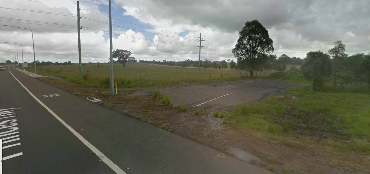 A planning proposal for a highway service centre at the intersections of BTU Road with the Princes Highway and Woncor Avenue has been lodged with Shoalhaven City Council. Photo: Google Maps.