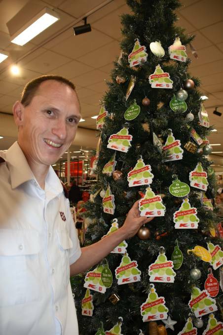 SUPPORT: Shoalhaven Salvation Army Captain Matthew Sutcliffe said no-one needs to go it alone this Christmas.